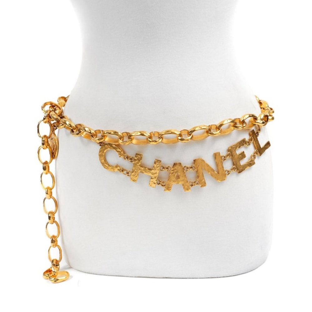 Chanel Vintage Double Layer CHANEL Runway Belt